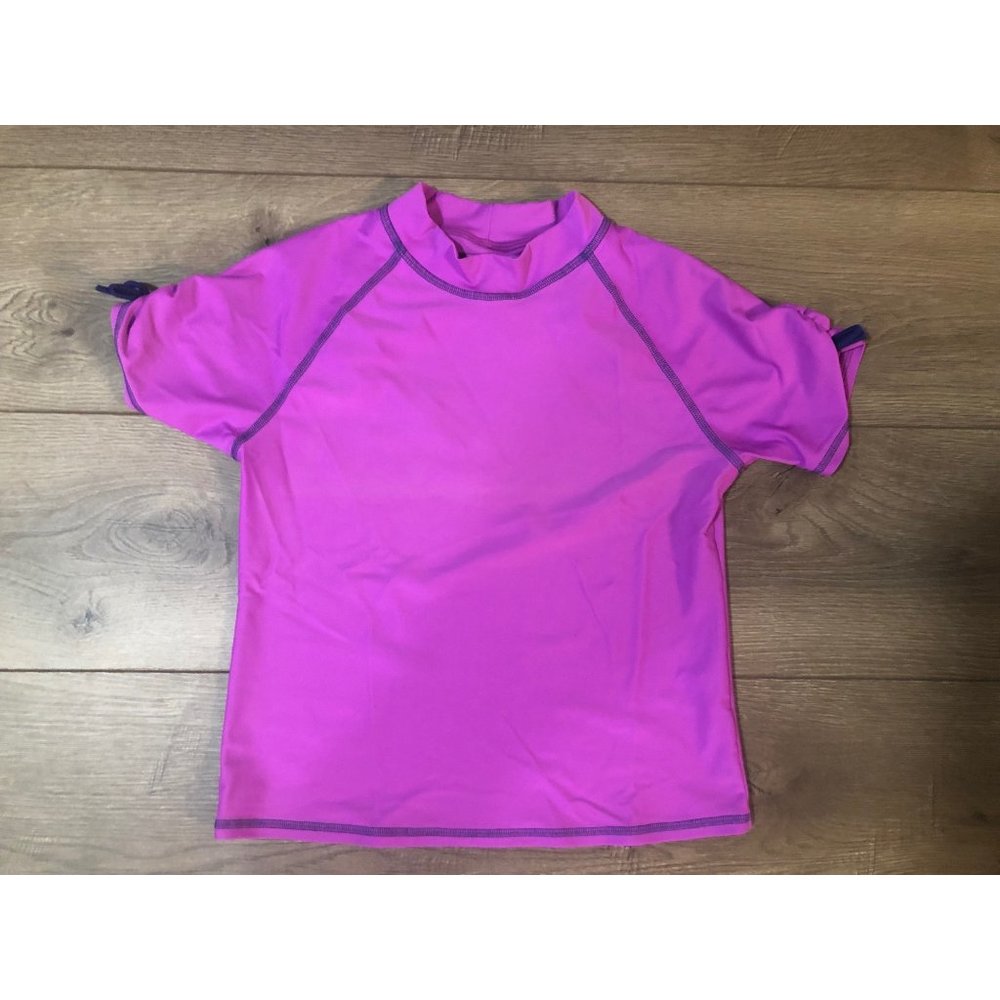 LL Bean Kids | Fuchsia Swim Top Rash Guard Sunblock